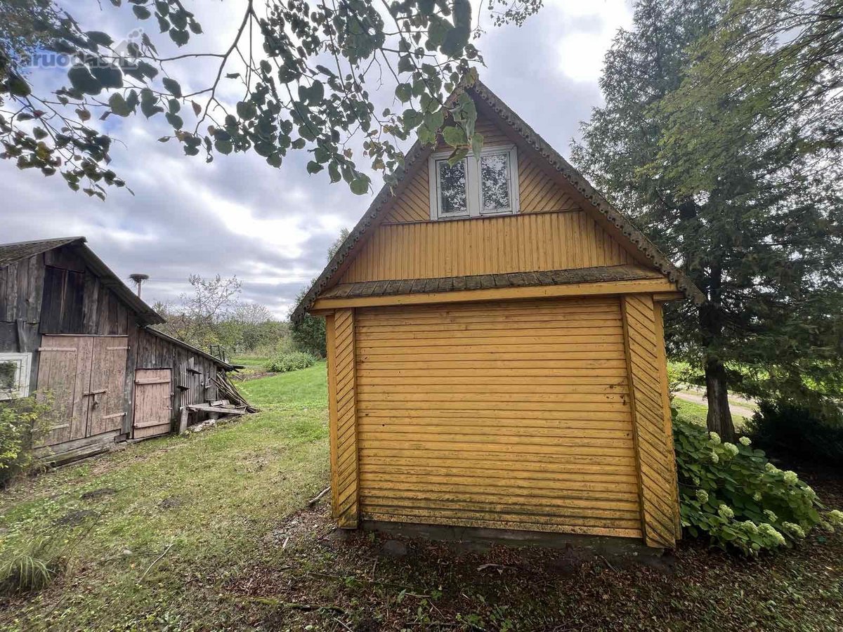 Parduodamas sodo sklypas su rąstiniu nameliu, - nuotraukos Nr. 7