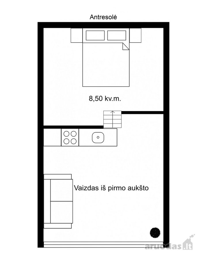 Nuomojamas Naujos Statybos Pilnai Įrengtas - nuotraukos Nr. 39