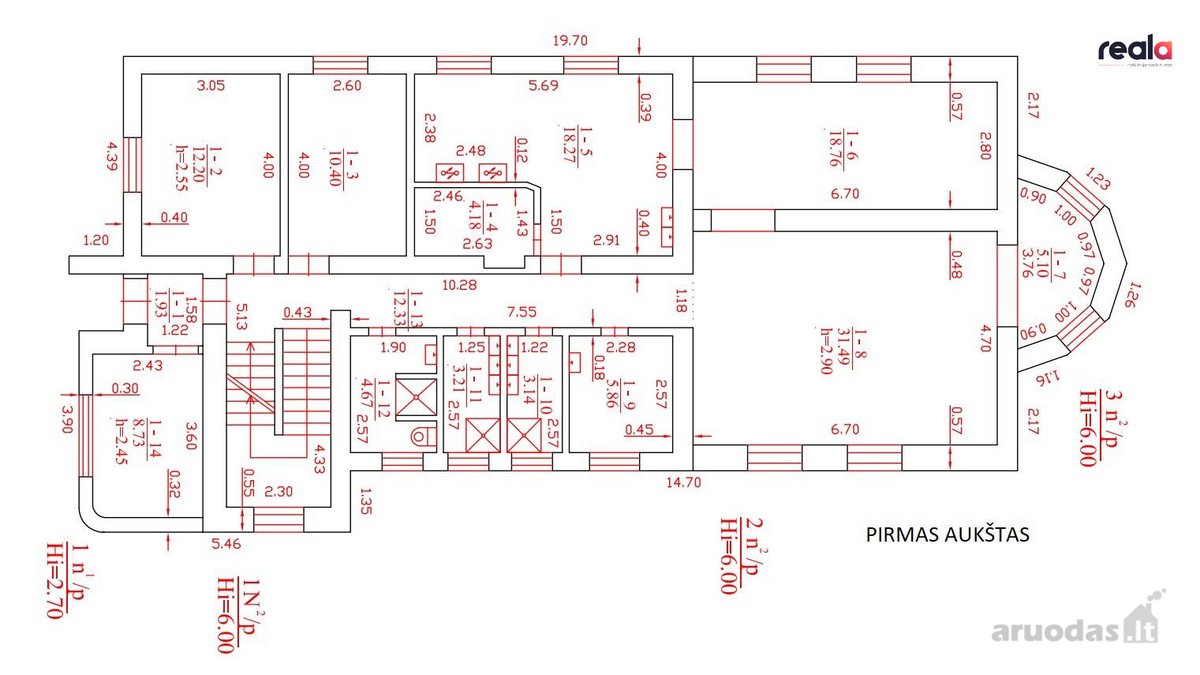 Parduodamas 298 kv. m, 2 aukštų pastatas - nuotraukos Nr. 5