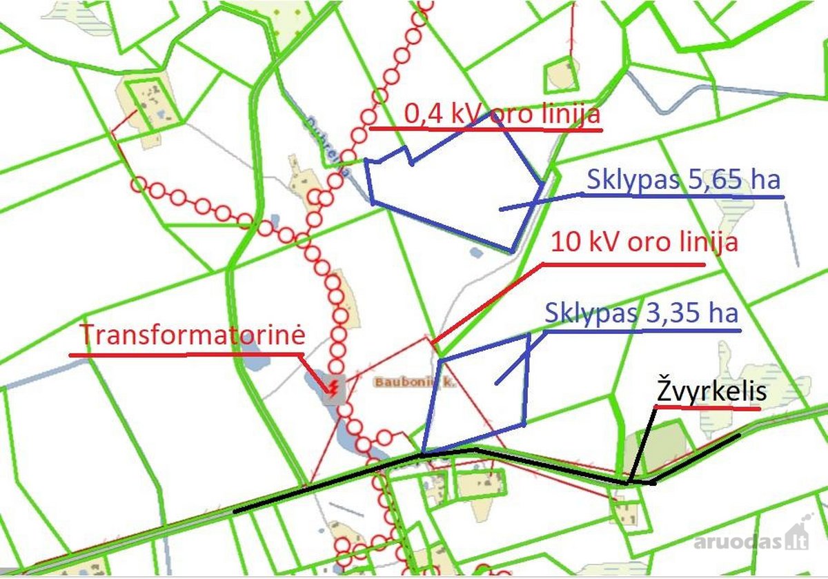 Parduodami 3 žemės ūkio paskirties sklypai - - nuotraukos Nr. 5