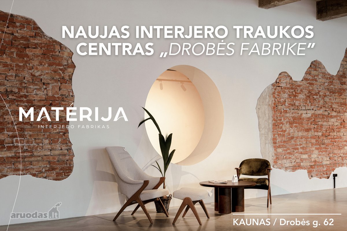 Interjero Galerija „materija“ – Veikiantis