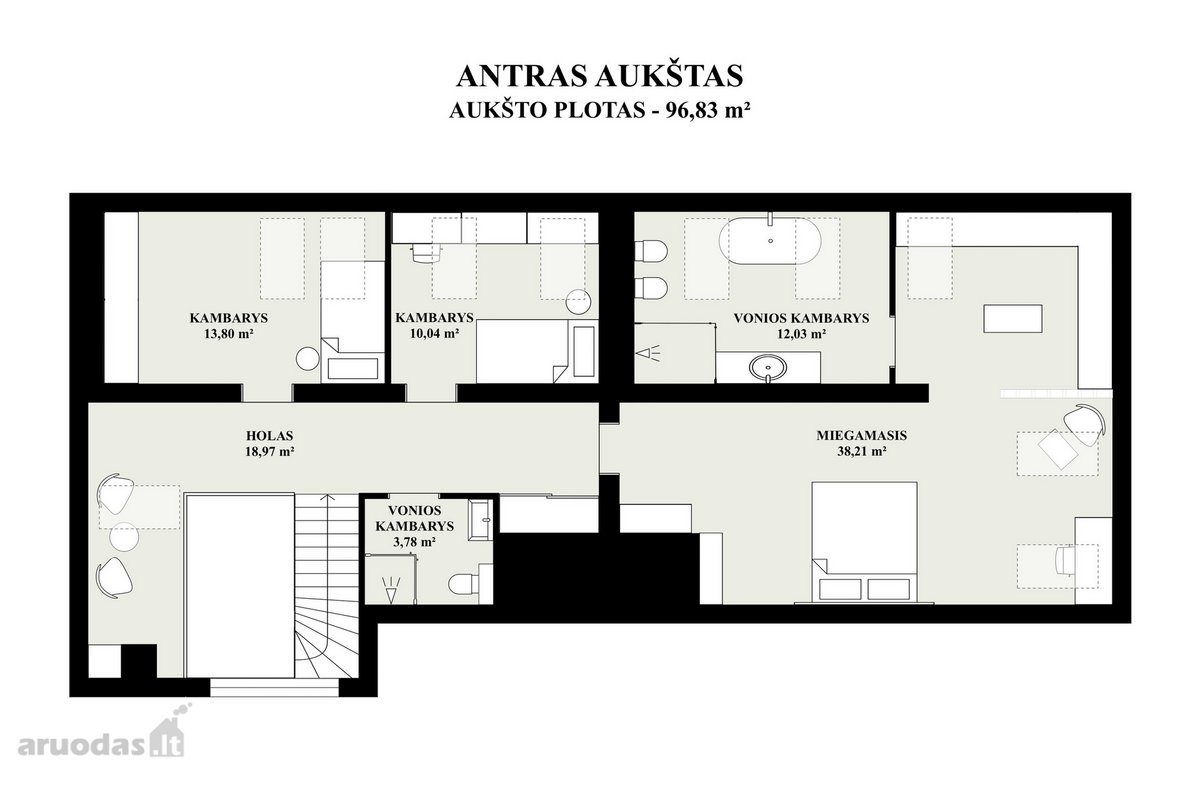 Parduodami Išskirtiniai 236 m2 Apartamentai - nuotraukos Nr. 5
