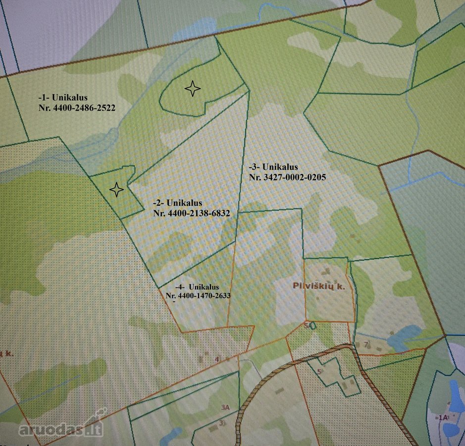 Parduodamas daugiamečių pievų 7 sklypų masyvas - nuotraukos Nr. 4