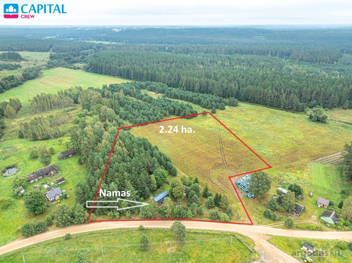 Parduodama Sodyba Su 2.27 Ha. Žemės Sklypu – - nuotraukos Nr. 3