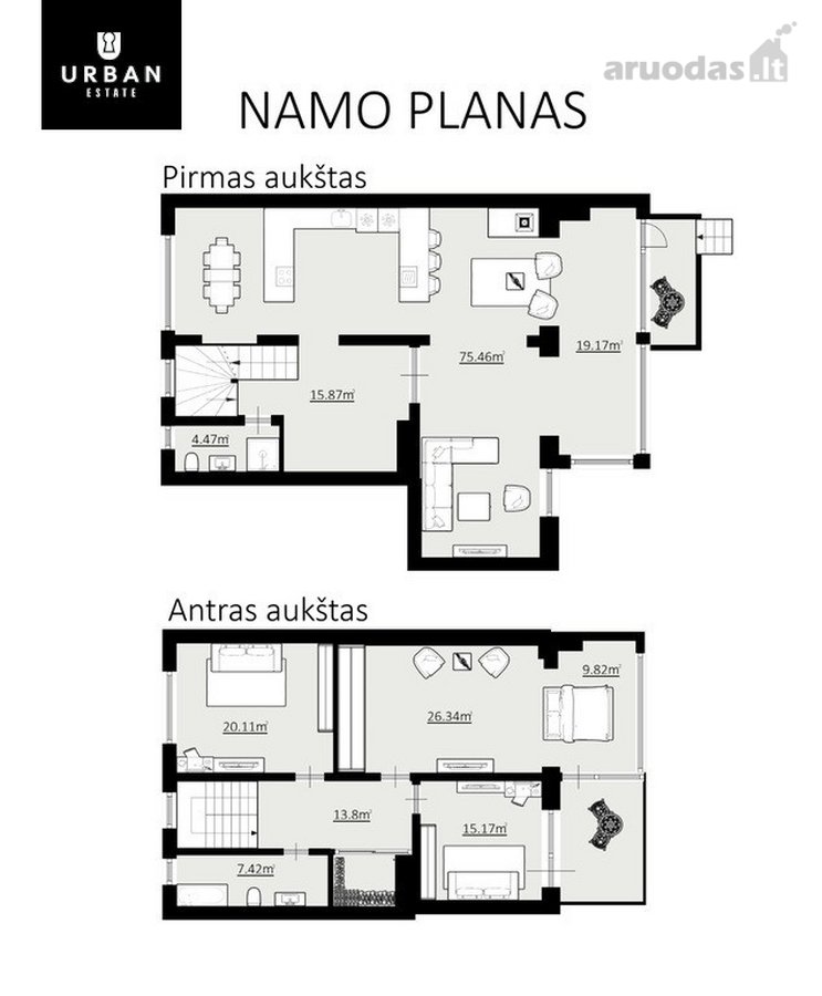 Erdvus, Kokybiškas Gyvenamasis Namas Kur - nuotraukos Nr. 23