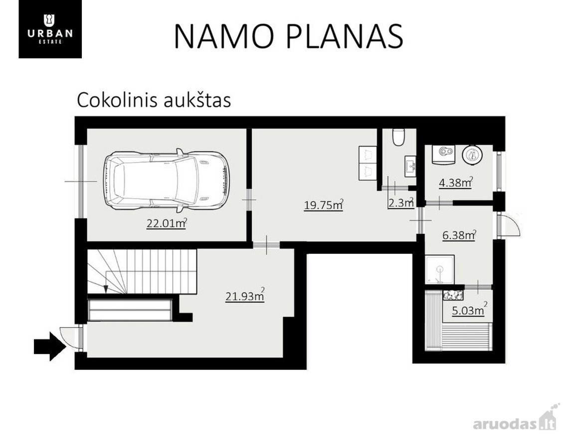 Erdvus, Kokybiškas Gyvenamasis Namas Kur - nuotraukos Nr. 24