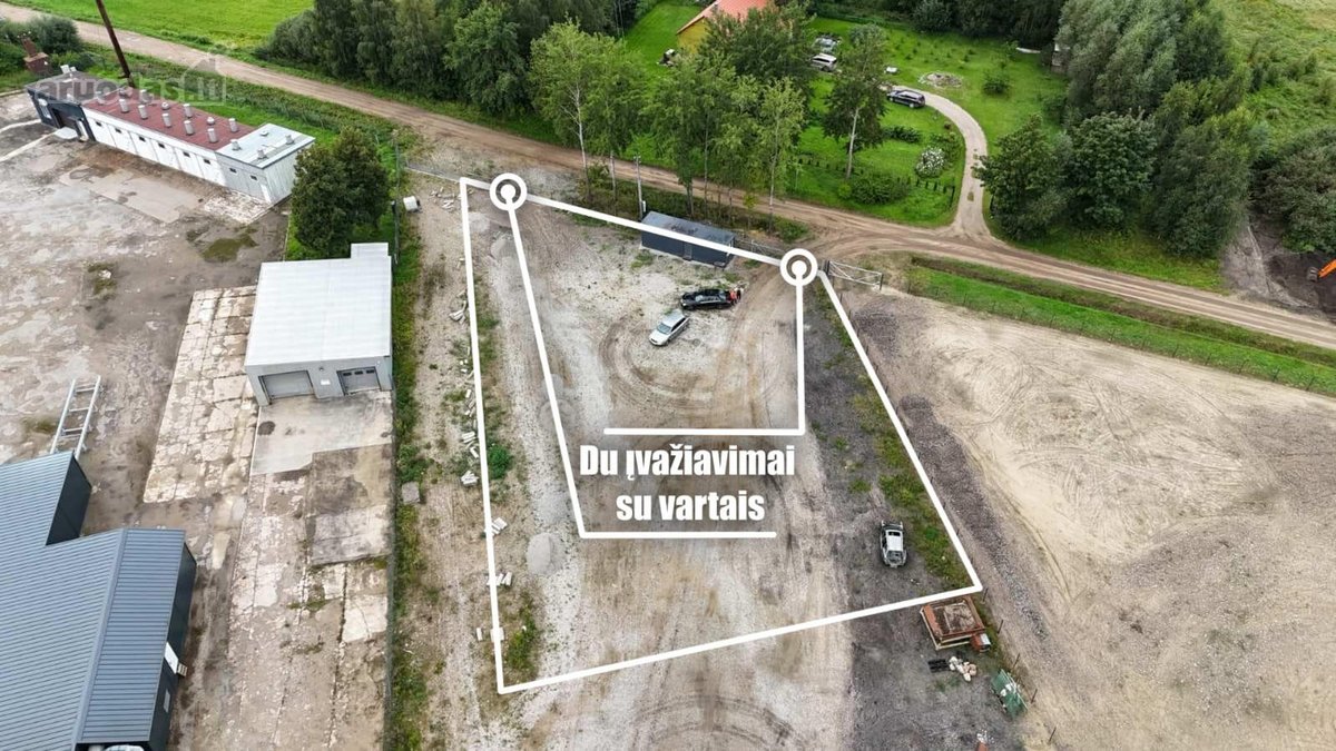 Parduodamas aptvertas komercinės paskirties - nuotraukos Nr. 2
