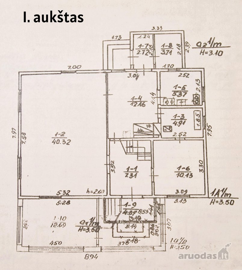 Parduodamas erdvus ir jaukus 2 aukštų namas - nuotraukos Nr. 41