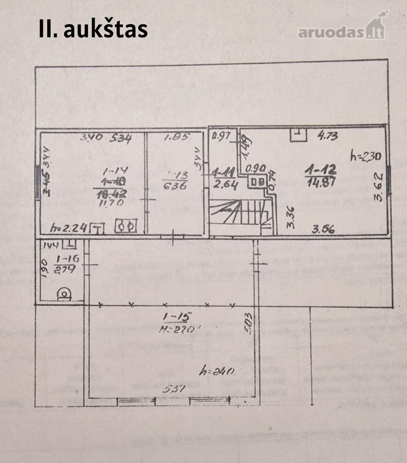Parduodamas erdvus ir jaukus 2 aukštų namas - nuotraukos Nr. 42