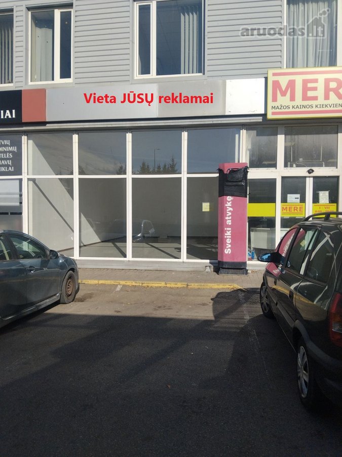 Išnuomojamos patalpos prie pat įėjimo į - nuotraukos Nr. 3