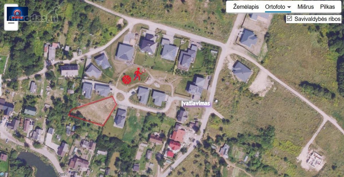 Parduodamas namų valdos sklypas 10.33aro. - nuotraukos Nr. 8