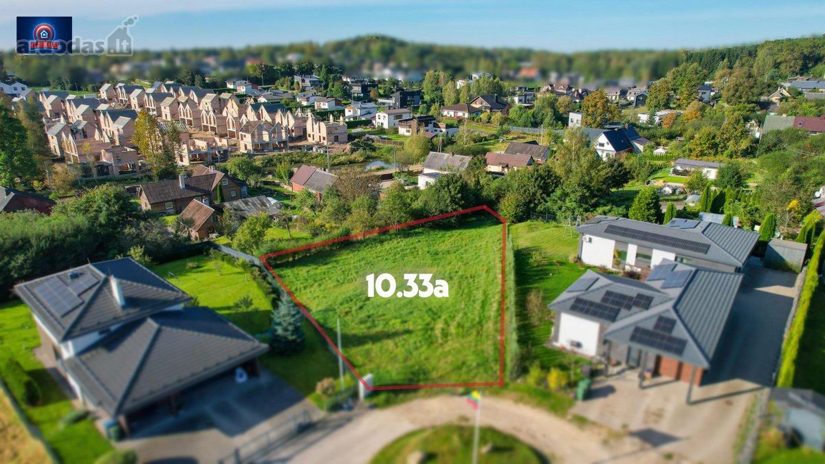 Parduodamas namų valdos sklypas 10.33aro. - nuotraukos Nr. 4