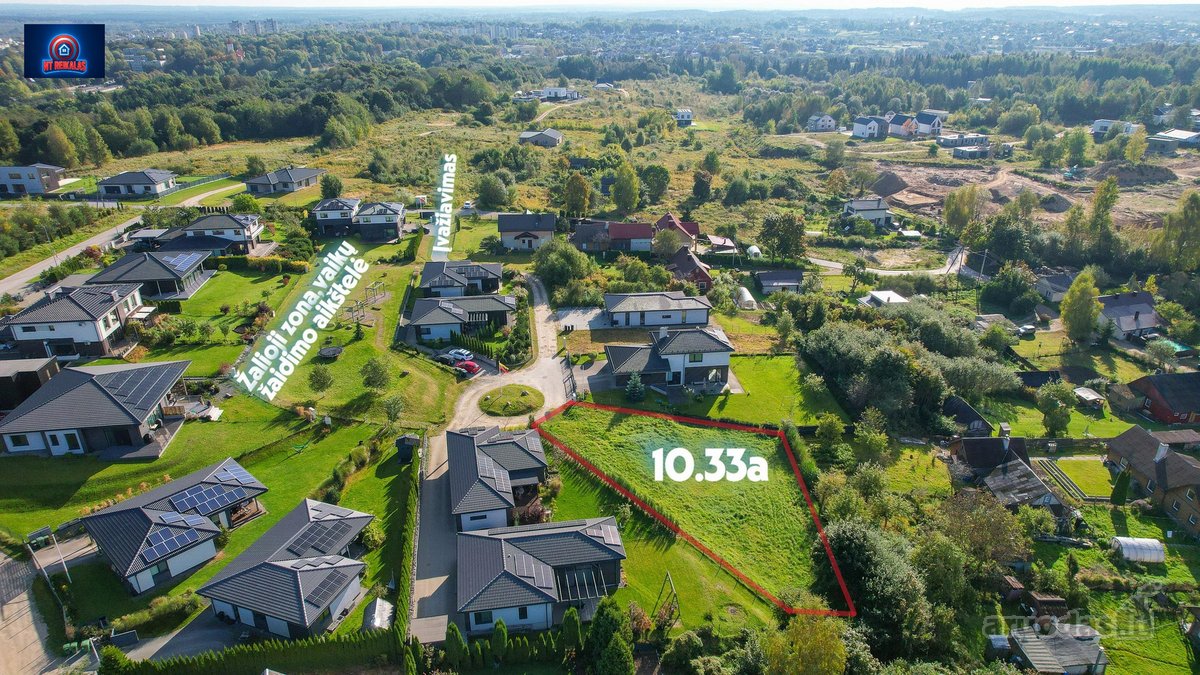 Parduodamas namų valdos sklypas 10.33aro. - nuotraukos Nr. 12