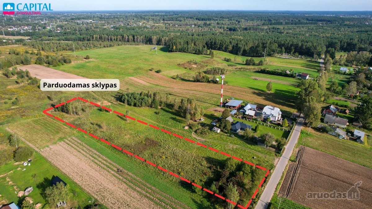Parduodamas perspektyvus 76 arų žemės ūkio - nuotraukos Nr. 2