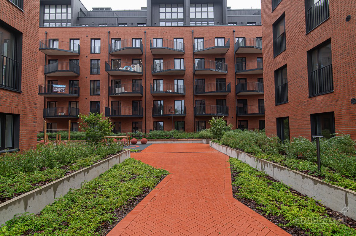 Nuomojamas stilingas 2 kambarių butas su - nuotraukos Nr. 18