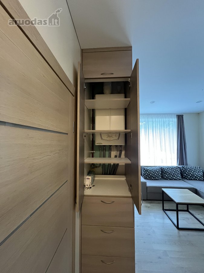 Išnuomojamas 1,5 kambario butas Naujininkuose - nuotraukos Nr. 16