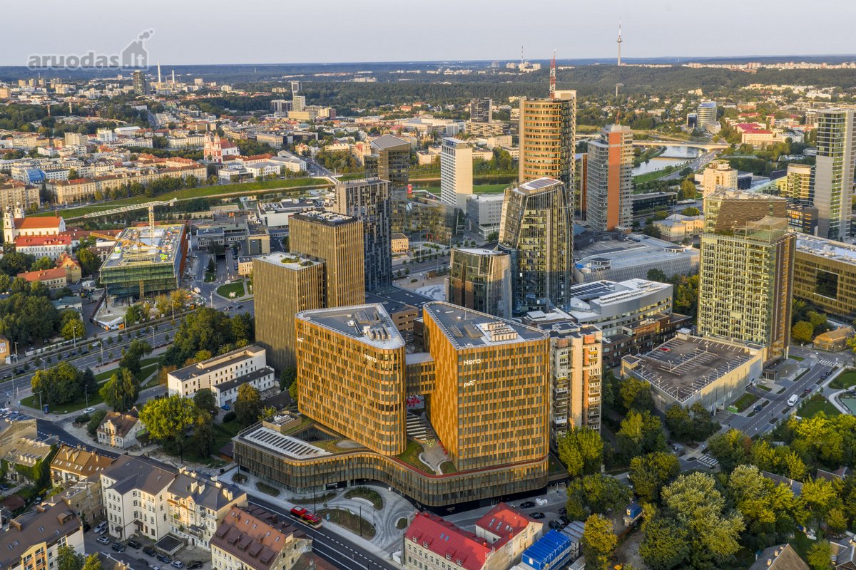 Pačioje Vilniaus Cbd lokacijoje nuomojamas
