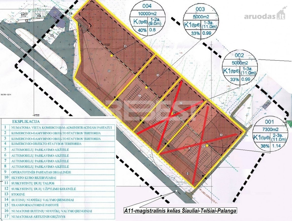 Parduodami nuo 0,50 ha iki 1 ha ploto (viso 1 - nuotraukos Nr. 2