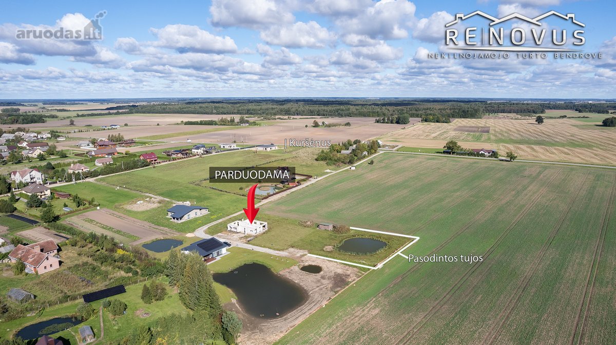 Parduodamas 2 namų valdos sklypai su pradėtu - nuotraukos Nr. 4