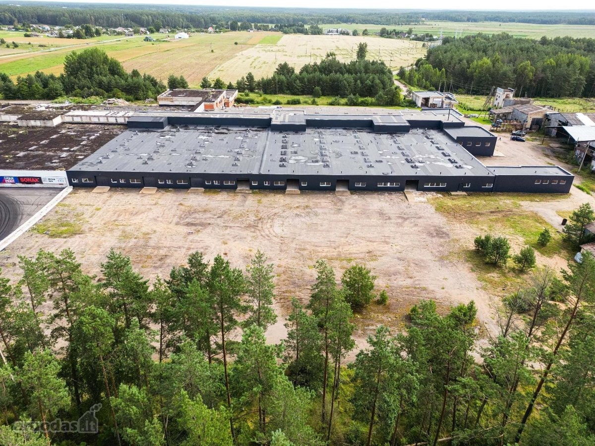 Parduodamos Gamybinės Paskirties Patalpos Nuo