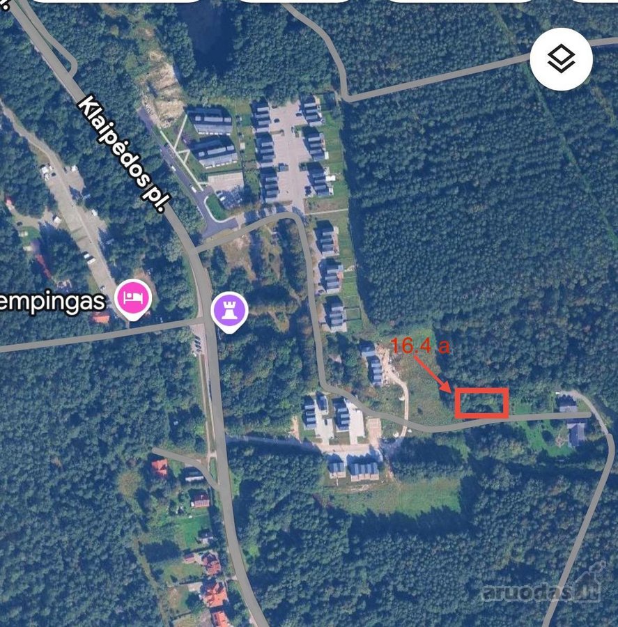 Parduodamas 16,4 arų žemės sklypas vienoje - nuotraukos Nr. 3