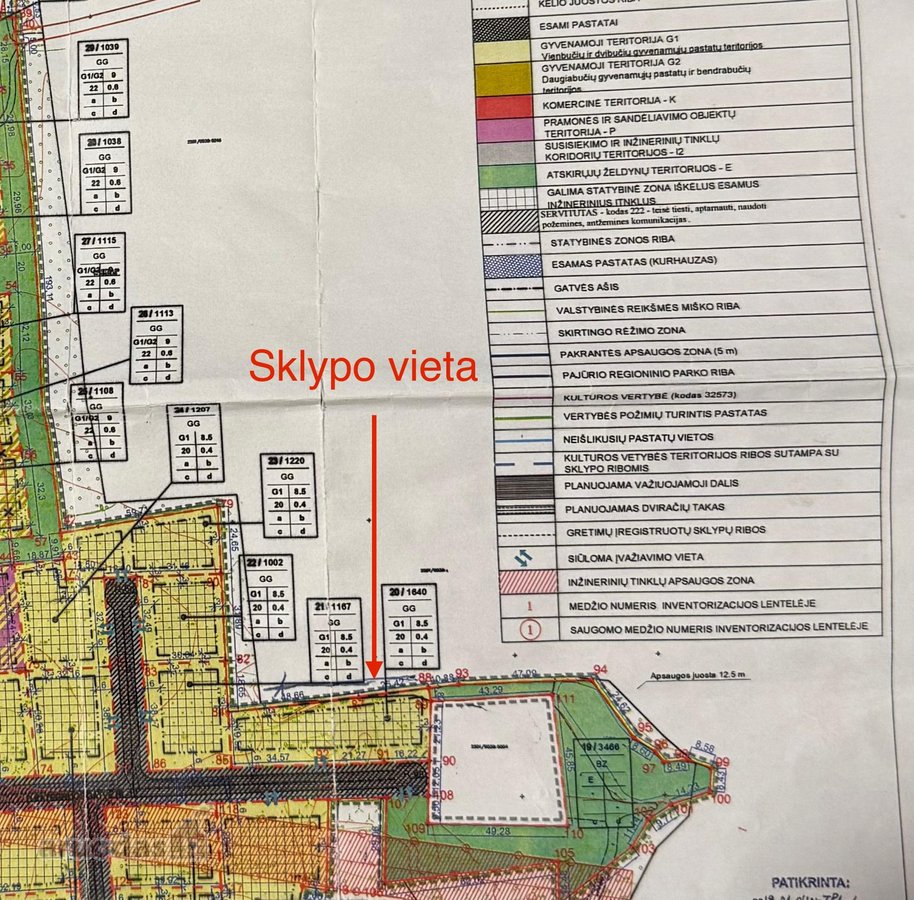 Parduodamas 16,4 arų žemės sklypas vienoje - nuotraukos Nr. 10