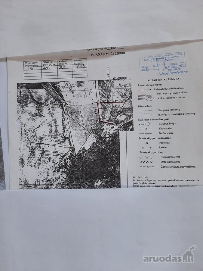 Parduodami du sklypai esantys šalia 4,93 ha - nuotraukos Nr. 3