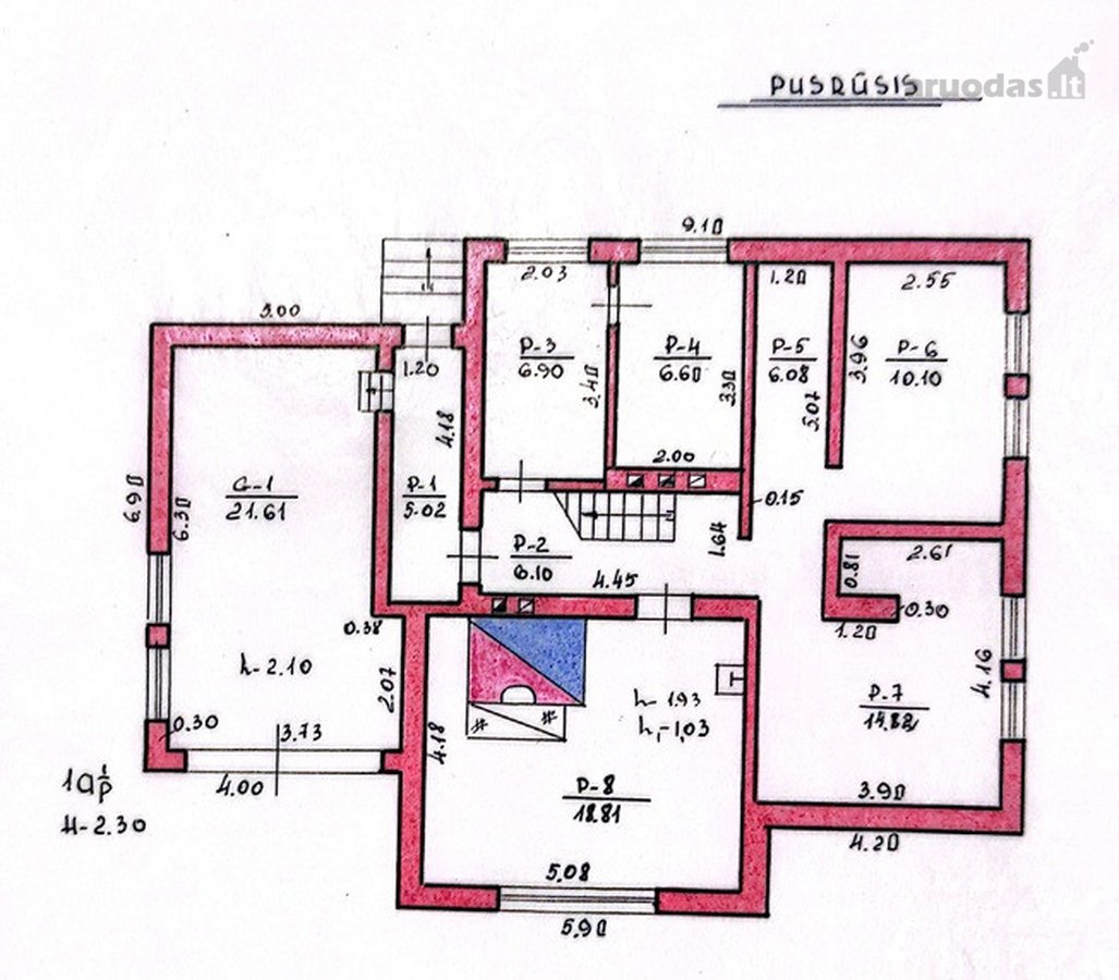 Parduodamas 96,69 Kv.m Gyvenamo Ploto Namas - nuotraukos Nr. 45