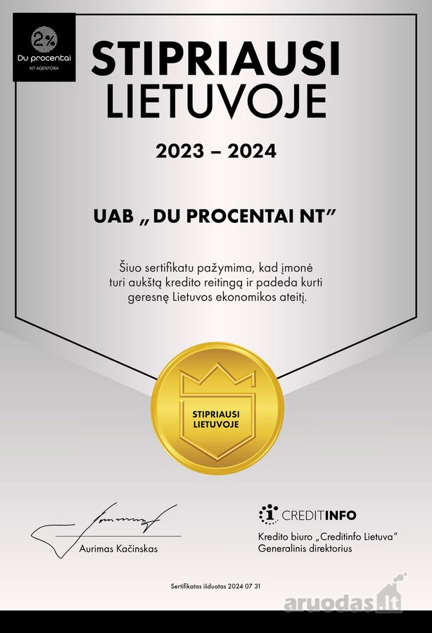 Nt agentūra "Du Procentai" 2% siūlo! - nuotraukos Nr. 12
