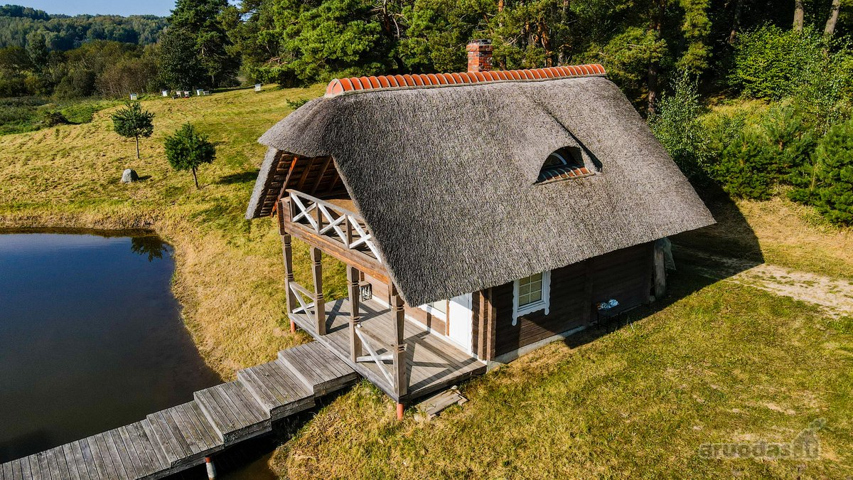 Parduodama rąstinė sodyba su pirtimi ant - nuotraukos Nr. 8