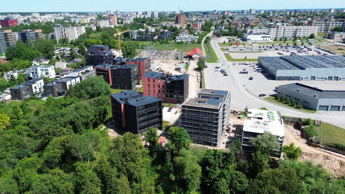 3 kambarių butas su terasa (1 aukšte), buto nr. 1 - nuotraukos Nr. 14
