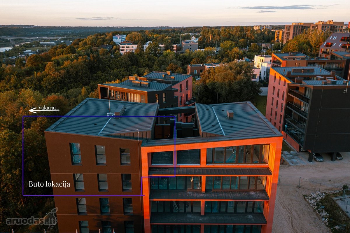 Penthouse 6 k. butas per 2 aukštus su panorama  - nuotraukos Nr. 6