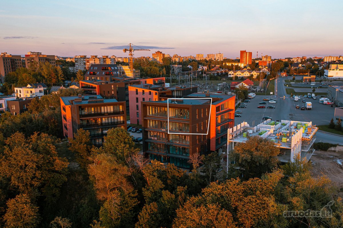 Penthouse 7 k. butas per 2 aukštus su panorama 