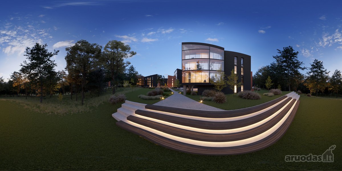 Penthouse 7 k. butas per 2 aukštus su panorama  - nuotraukos Nr. 24