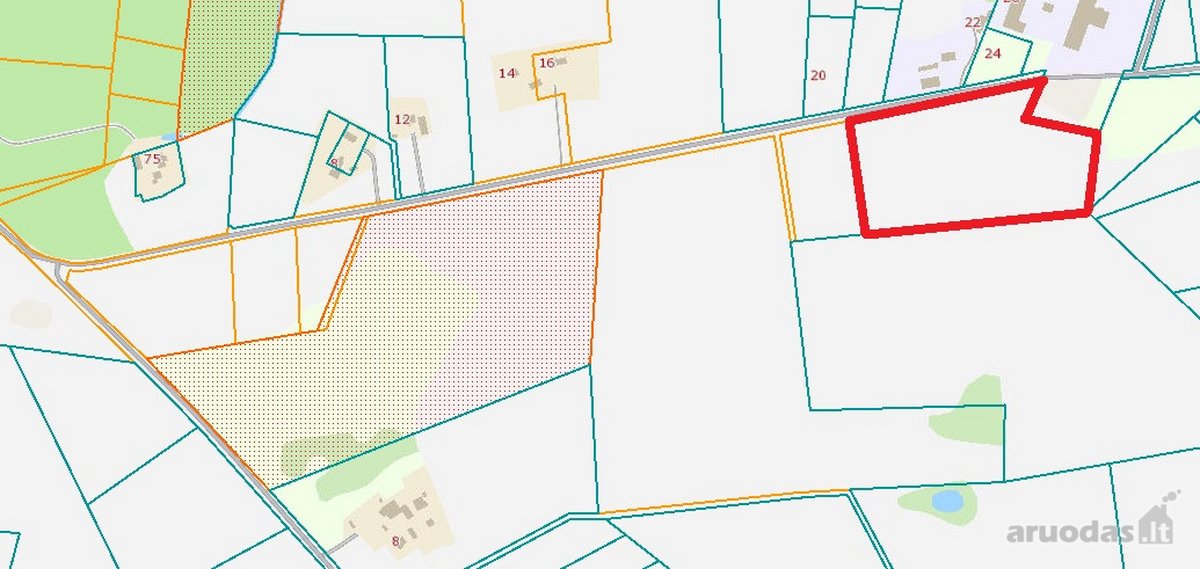 Parduodamas 3,46ha ploto žemės sklypas - nuotraukos Nr. 2