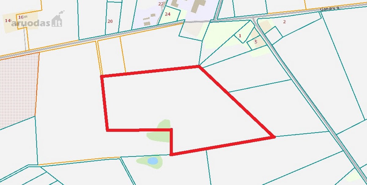 Parduodamas 11,3175 ha ploto žemės sklypas - nuotraukos Nr. 2