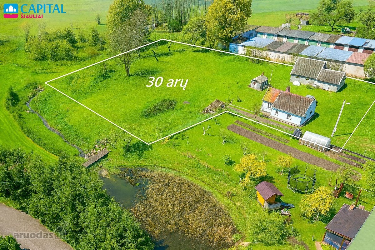 Kelmėje Parduodamas Didelis 30 Arų Sklypas Su