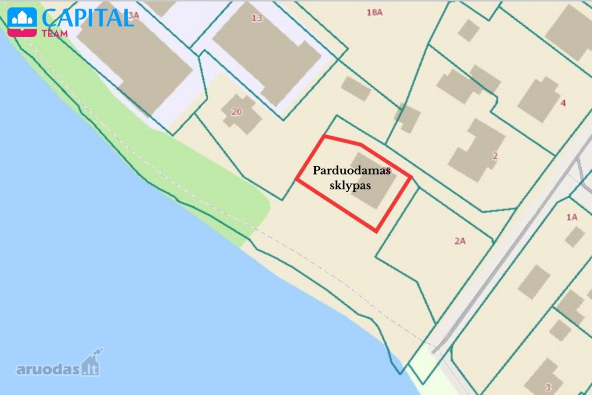 Išskirtinė Galimybė Prie Ežero – Sklypas Su - nuotraukos Nr. 3