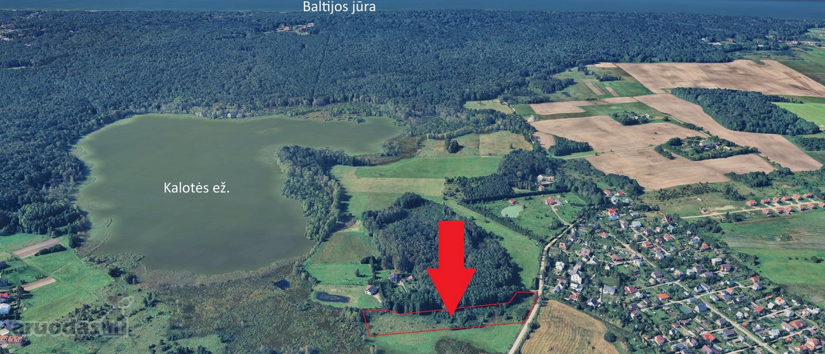 Parduodamas 1,40 ha žemės ūkio paskirties