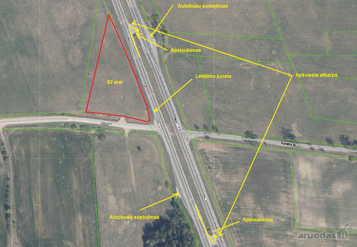 103 arų sklypas Ukmergės plente skirtas