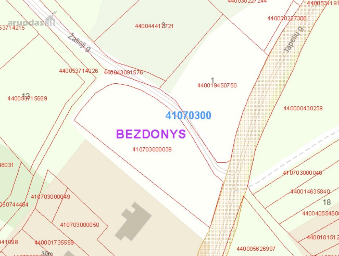 Parduodamas 25 arų žemės ūkio paskirties
