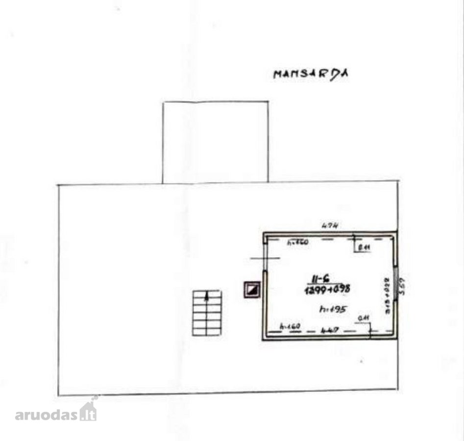 Parduodama pusė gyvenamojo namo Pasvalio - nuotraukos Nr. 24