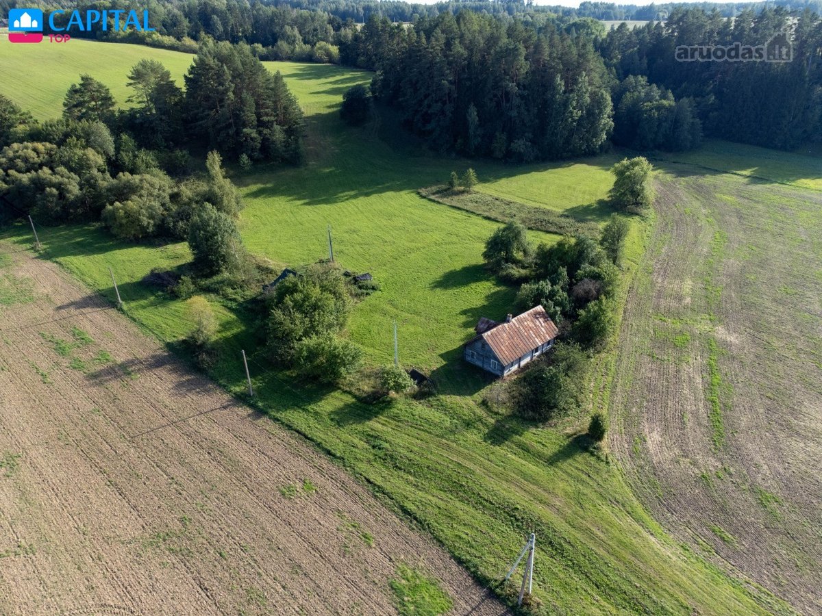 Autentiška sodyba su 15 ha žemės Nemuno kilpų