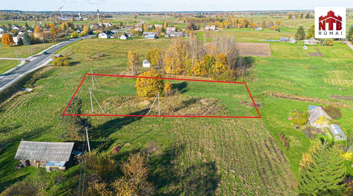 Inturkėje, Molėtų r., parduodamas 35.12 a - nuotraukos Nr. 3