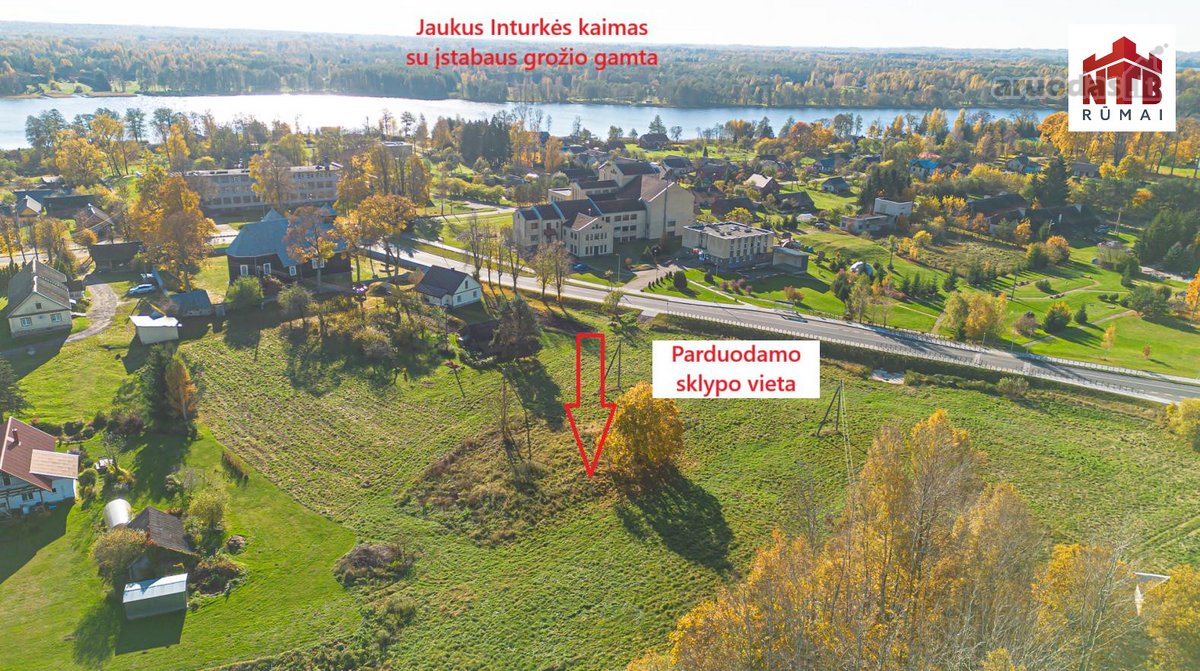 Inturkėje, Molėtų r., parduodamas 35.12 a - nuotraukos Nr. 7