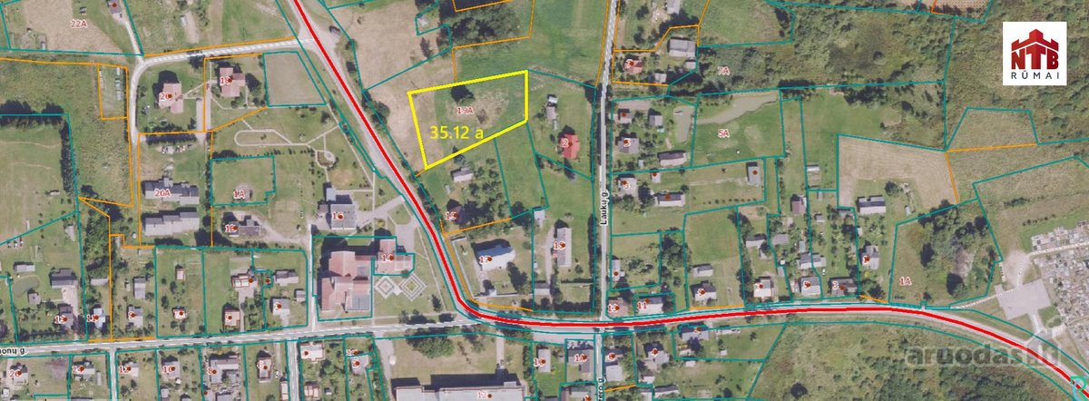 Inturkėje, Molėtų r., parduodamas 35.12 a - nuotraukos Nr. 16
