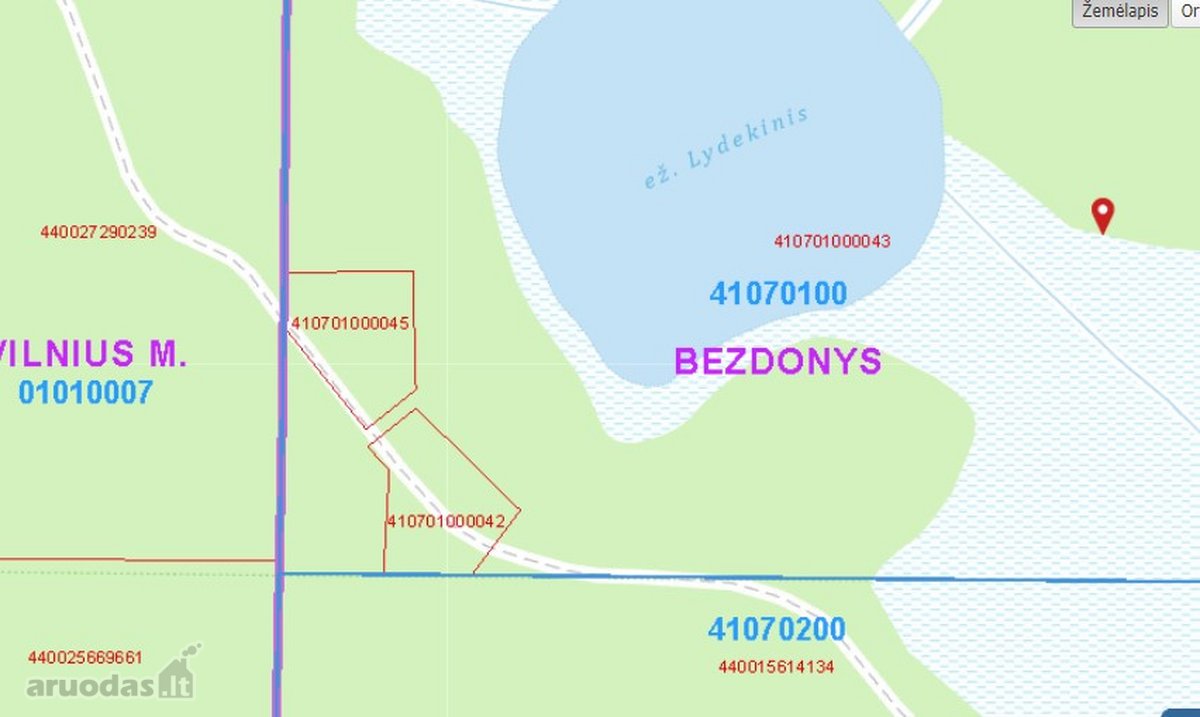 Parduodamas žemės sklypas 519 a ploto, visai - nuotraukos Nr. 2