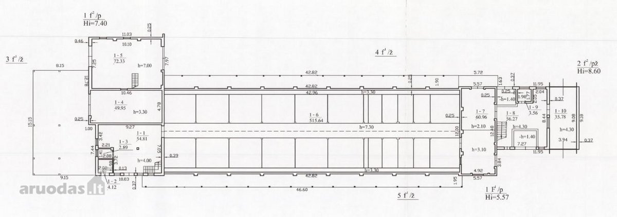 Grūdų sandėlis 1072m2, pagalbinis pastatas - nuotraukos Nr. 5