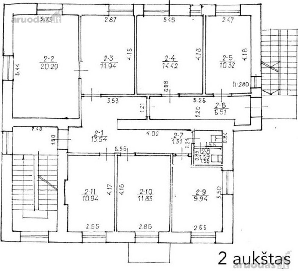 Nuomojamos patalpos administracinei veiklai, - nuotraukos Nr. 15
