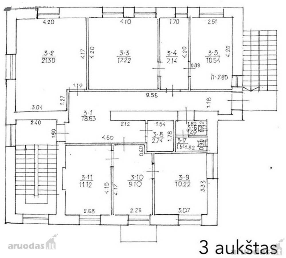 Nuomojamos patalpos administracinei veiklai, - nuotraukos Nr. 16